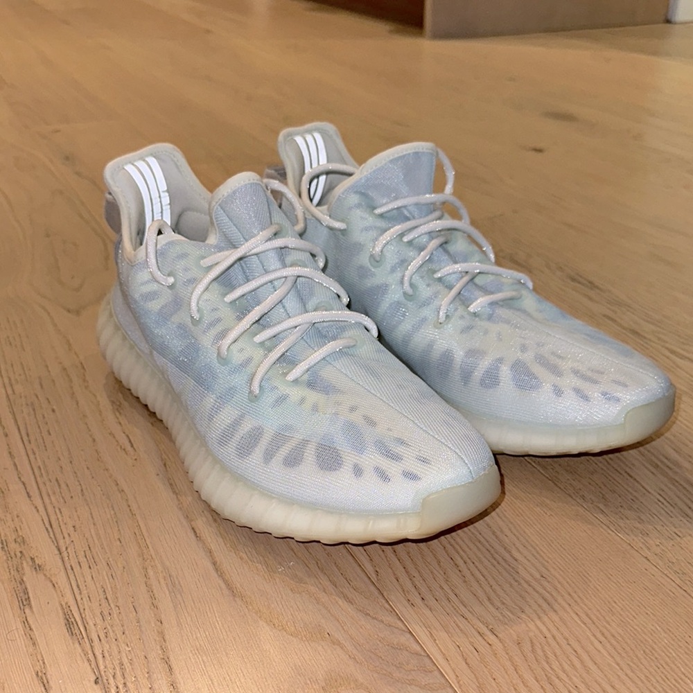 Adidas Yeezy Boost 350 V2 Mono Ice 
Size: 12
Condition: Used Good